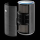 Пречиствател за въздух Philips AC4220/12 серия 4200, 2x NanoProtect HEPA филтър, CADR: 600 м3/ч, До 156 м², Сензори за газ и PM2.5, Метално сребрист, Филтър: FY4200/30
