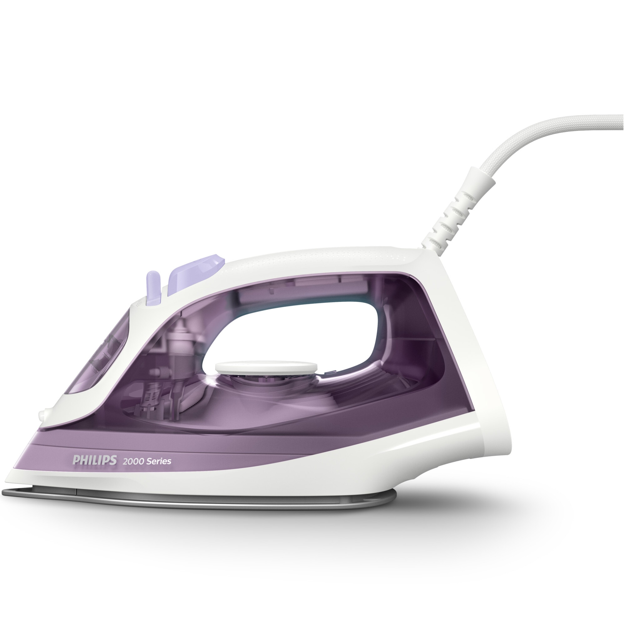 Fier de calcat cu abur Philips 2000 Series DST2020/30, ceramica, 2000W, 250ml, 4 setari de abur