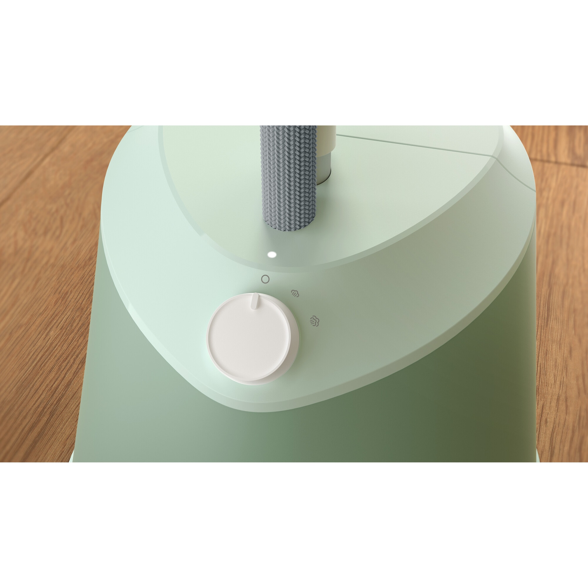 Aparat de calcat vertical cu picior Philips STE1010/70, picior ajustabil pe inaltime, putere 1600W (240V), 2 setari pentru abur, debit abur 35g/min, manusa, capacitate rezervor 1.8L, verde