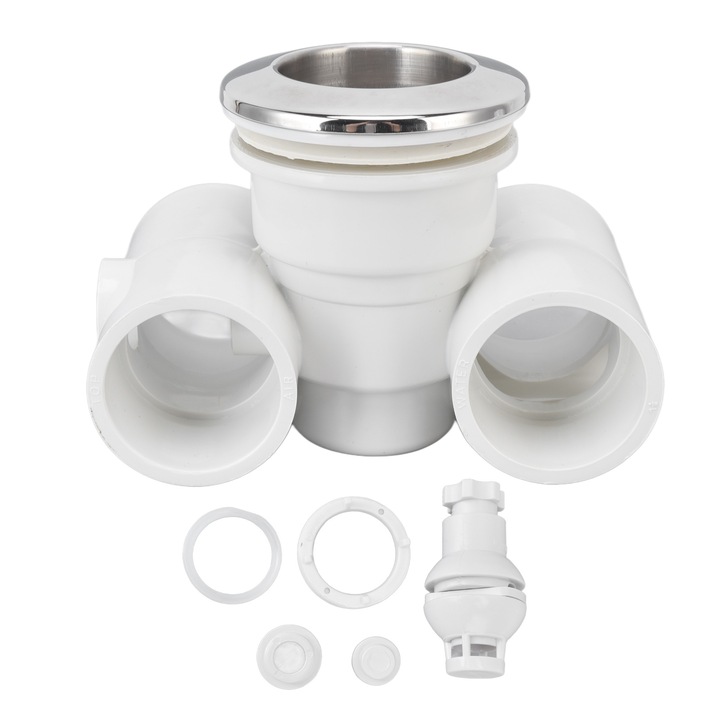 Масажна дюза за баня, KkvoGmle, неръждавейка/PVC, лесна за монтаж, за басейн, SPA