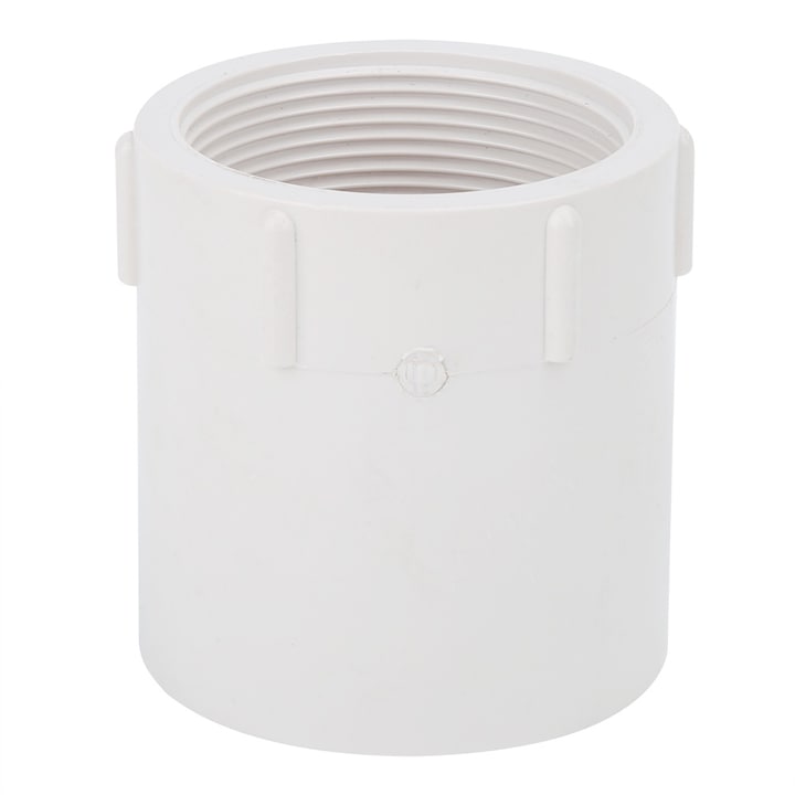 KkvoGmle PVC фланцов адаптер за тръба, водоустойчив, с вътрешна резба, за аксесоари за басейн