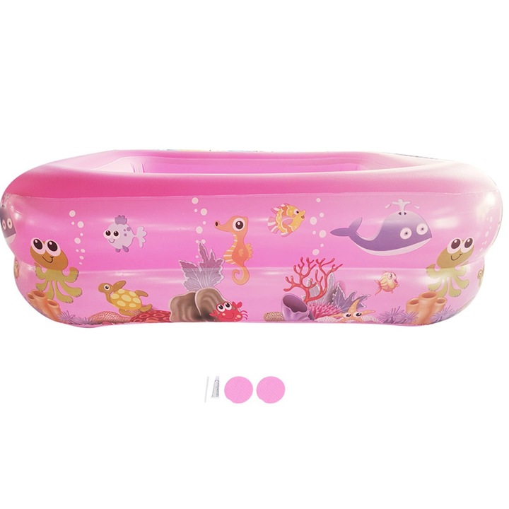 Rajzfilm Gyerekek Túlméretezett Medence Háztartási Baba Felnőtt Lounge Medence Kert Szórakozás