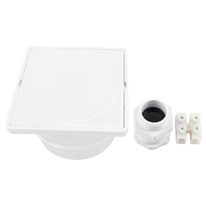 Elosztódoboz víz alatti lámpákhoz, Jormftte, műanyag, könnyen telepíthető, medence kiegészítők