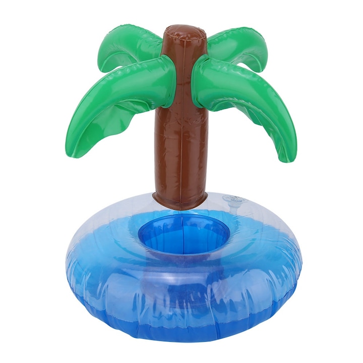 Felfújható italtartó fa alakú, Jormftte, egyszerű design, hordozható, sokszínű