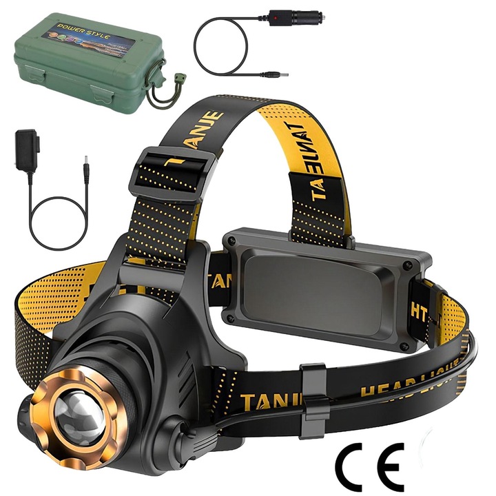 Фенерче KkvoGmle, LED, черно