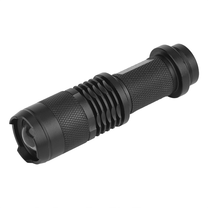 Jormftte UV LED фенерче, 365 nM, черно