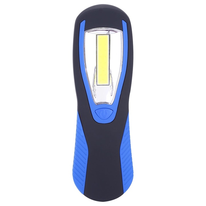 Jormftte COB LED lámpa mágneses talppal, állítható horoggal, kék, kompakt méret