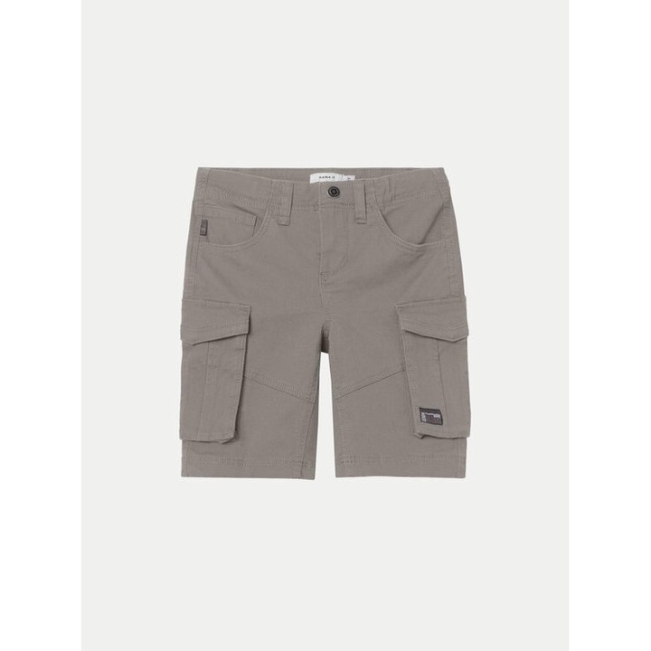 Pantaloni copii, NAME IT, 381614, Gri, Bumbac