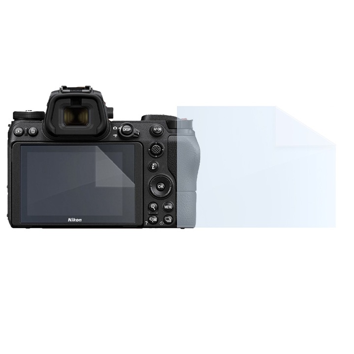 Fóliakészlet Nikon Z 6-hoz, FONIX LENS DEFENSE, 1 szilikon képernyőfólia, ütésálló, karcmentes, regenerálható, tartós, időjárásálló, átlátszó