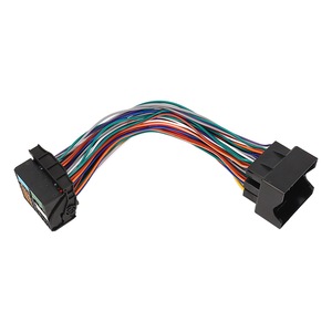 FUNNING-Câble adaptateur d'antenne d'autoradio 2 à 1 adapté pour Radio
