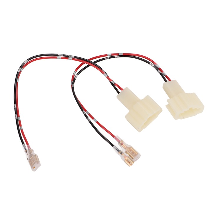 2 db autós hangszóró csatlakozó készlet, KkvoGmle, Plug and Play, ABS, 12V 3A 10W
