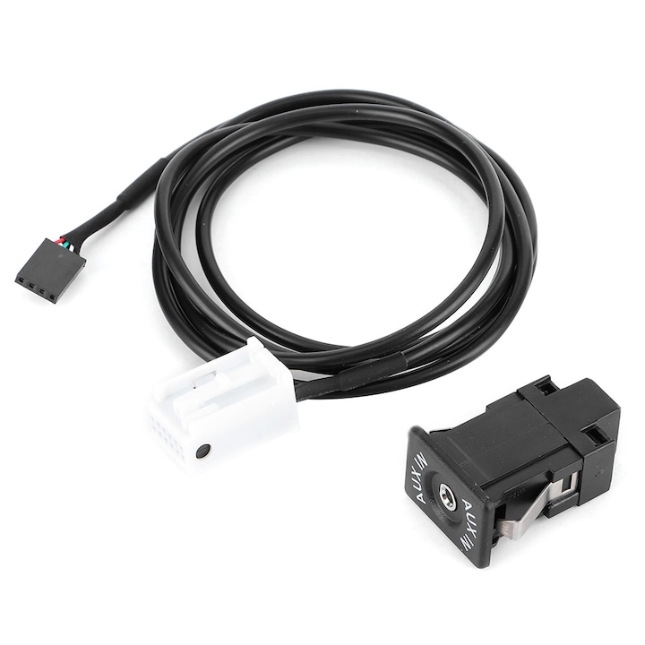 Cablu adaptor wireless Bluetooth AUX Plug and Play, potrivit pentru Spuerb/Qctavia RCD510 RCD310