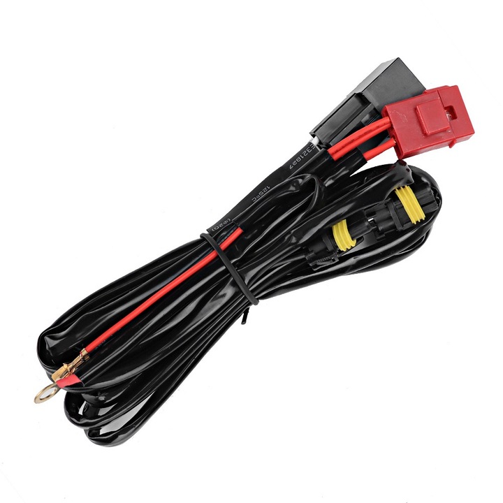 Vastag átalakító kábel KkvoGmle xenon fényszóróhoz, 12V 75W/100W, kompatibilis 9005 9006, online biztonsággal