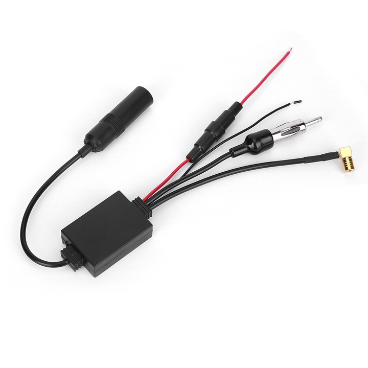 DAB адаптер за радио в кола, KkvoGmle, усилвател на сигнала, 30-100см, plug and play
