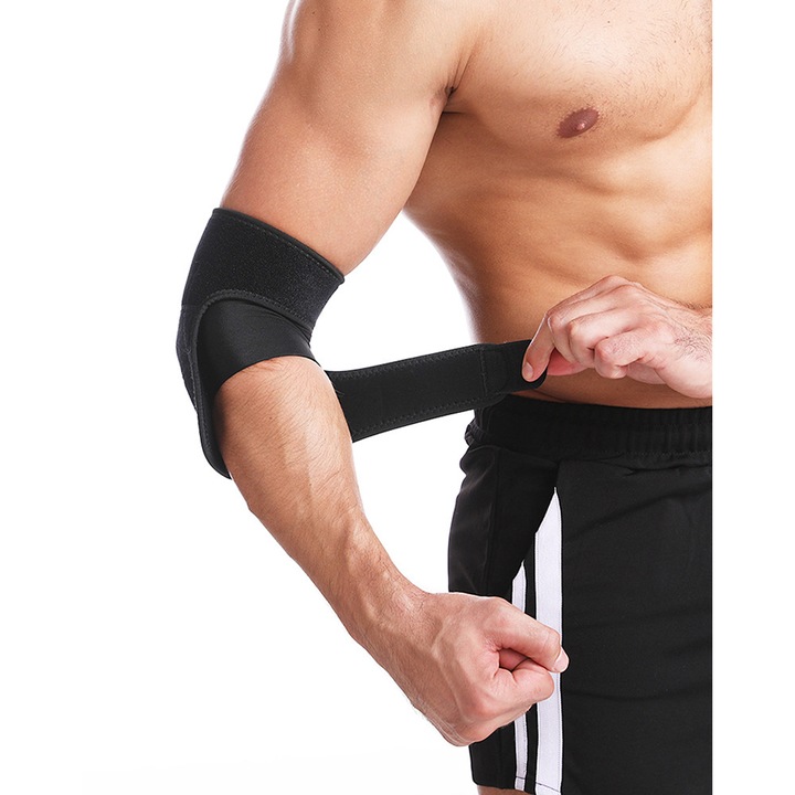 Налакътници, KkvoGmle, Ликра, Регулируеми, Черни