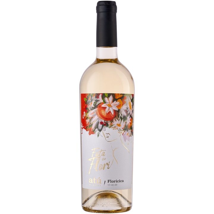 Vin Alb Atu Winery Floricica, Sec, 0.75 l