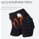 Pantaloni de protectie pentru schi si patinaj, KkvoGmle, protectie solduri si genunchi, marimea XS, negru