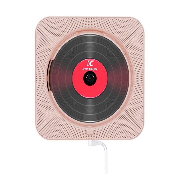 Hordozható CD lejátszó FM rádióval, Cozevdnt, Bluetooth, USB támogatás, sokszínű
