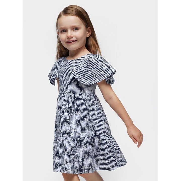 Рокля за момиче, Mayoral, 13805, тъмносиня, памук