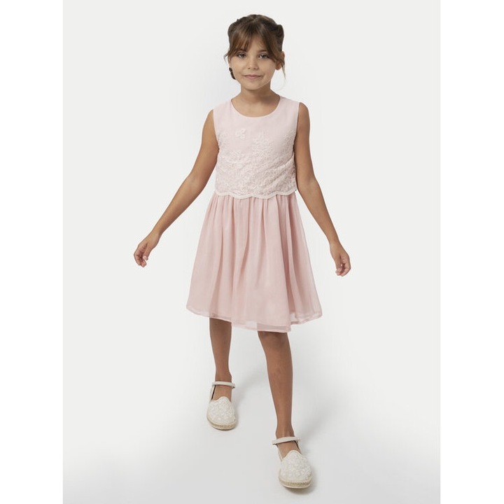 Lányruha, Mayoral, 14499, rózsaszín, poliészter
