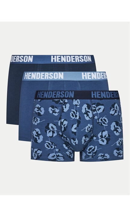 Комплект от 3 боксерки, Henderson, 702297, тъмносини, памук