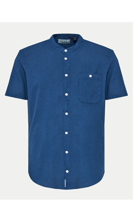 Férfi ing, BLEND, 530570, kék, pamut, S INTL