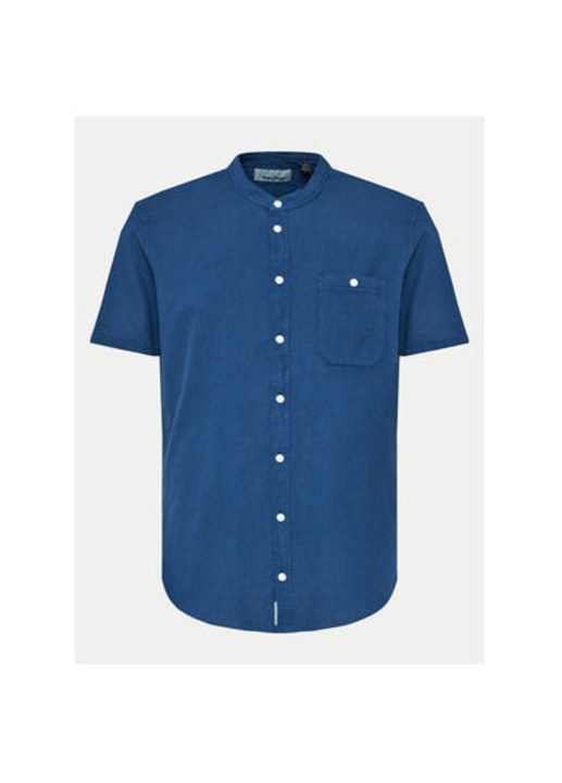 Мъжка риза, BLEND, 530570, Синя, Памук, S INTL