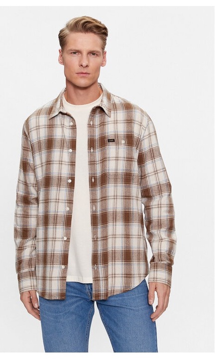 Camasa barbati, Lee, 283247, Bej, Bumbac, 2XL INTL