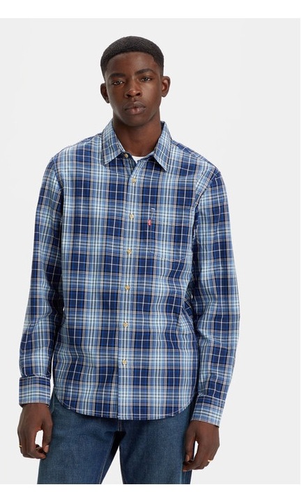 Férfi ing, Levi's, 664046, Kék, Pamut
