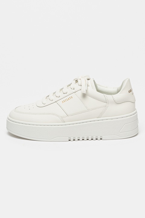 Axel Arigato, Fűzős bőrsneaker logóval, Fehér