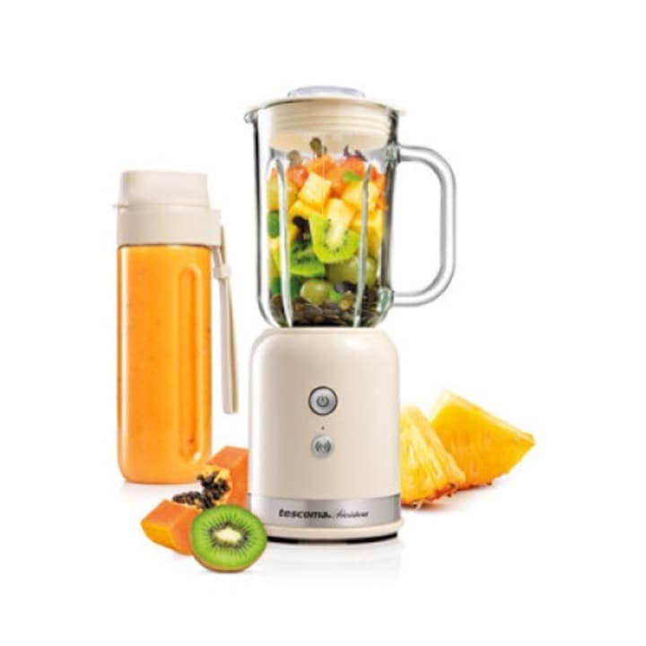 Blender de mana 3in1, Moulinex, DD6578, 10 viteze, 1000 W, Argintiu/Negru