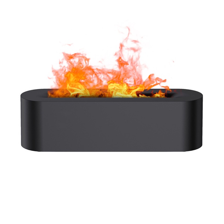 Difuzor de ulei esential, 150ml, aromaterapie, 7 culori, umidificator, pentru birou si camera