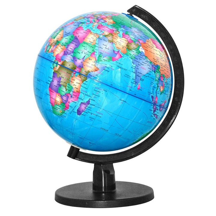 Glob pamantesc politic iluminat