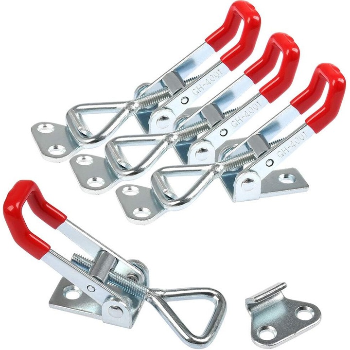 Комплект щипки за врата на камион, AMRINUGL, поцинкована стомана, лесен монтаж, директна съвместимост