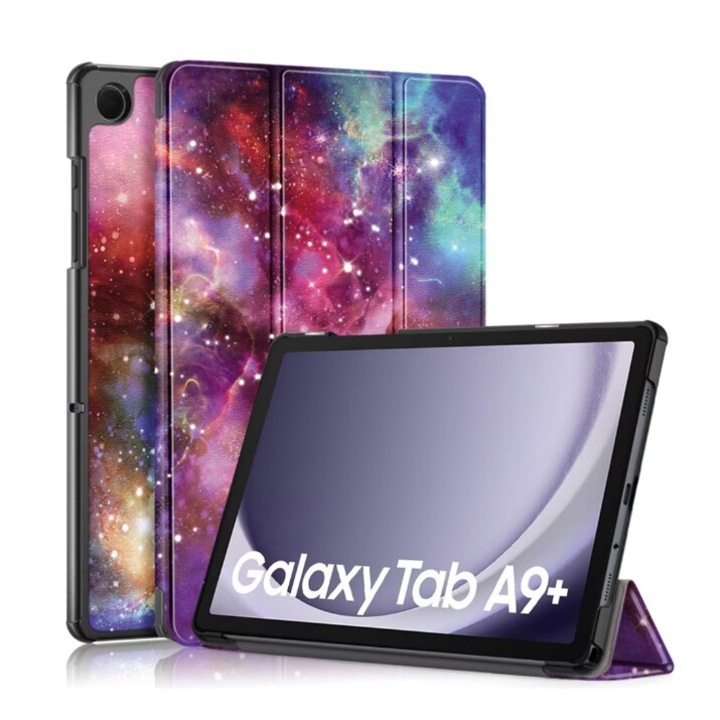 Калъф за Samsung Galaxy Tab A9+ Plus 11 инча UltraSlim със стойка функция заспиване/събуждане Aiyando, Galaxy