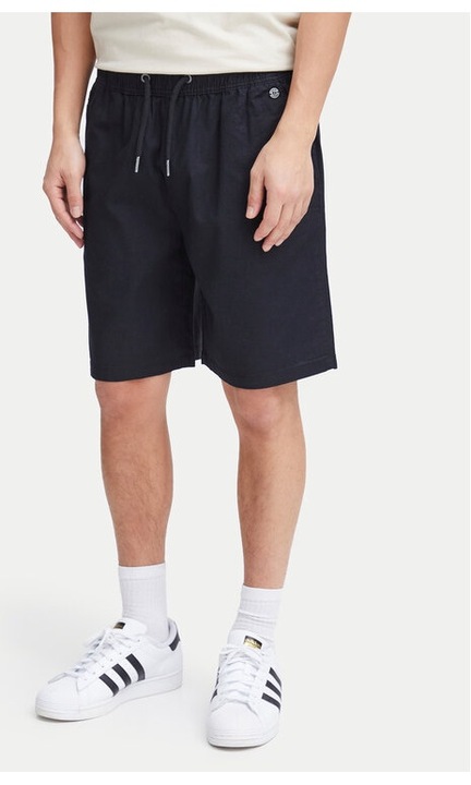 Férfi rövidnadrág, BLEND, 541057, Fekete, vászon
