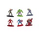 Set Figurine Avengers, Simba, Metal, Multicolor, 4cm