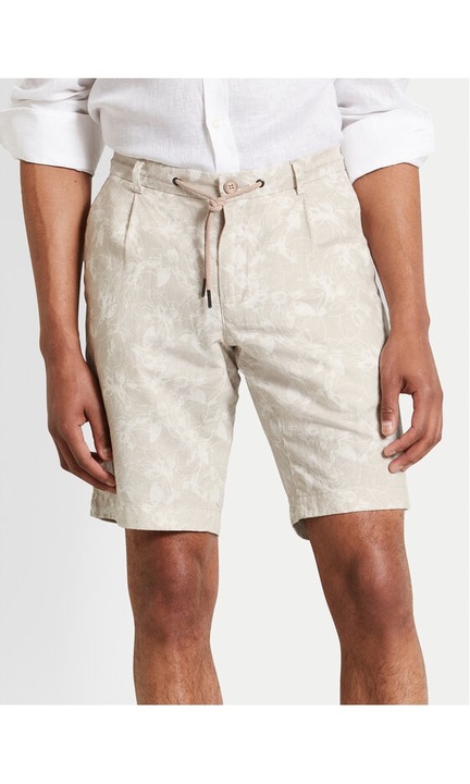 Férfi rövidnadrág, Bugatti, 757991, Bézs, Vászon