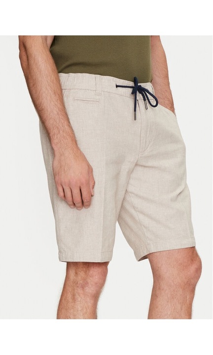 Férfi rövidnadrág, Bugatti, 758547, bézs, pamut, 56 EU
