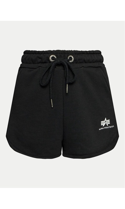 Női nadrág, ALPHA INDUSTRIES, 861407, Fekete, Pamut