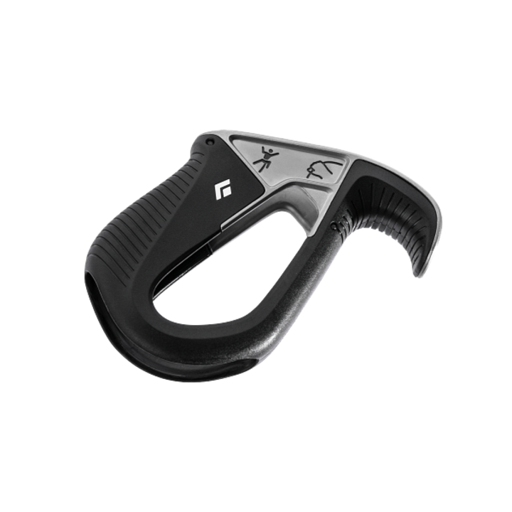 Accesoriu asigurare, Black Diamond, ATC-Pilot, pentru corzi 8.7-10.5mm, otel