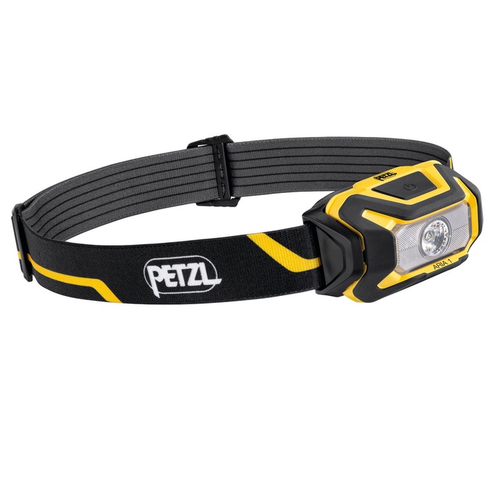 Челник Petzl Aria 1, устойчивост на удар, IP67, 350-450 лумена, бял