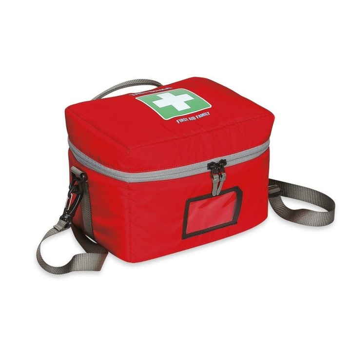 Trusa sanitara Tatonka First Aid Family, rosu, 25x18x18cm