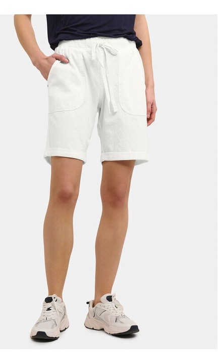 Női nadrág, kaffe, 99434, Ecru, Pamut