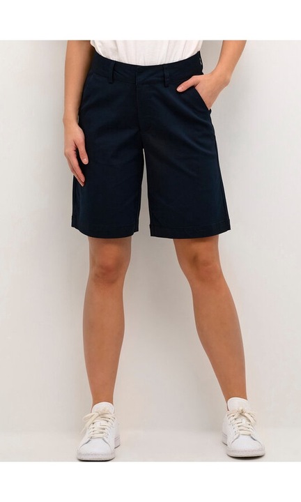 Női nadrág, kaffe, 185467, sötétkék, poliészter, 34 EU