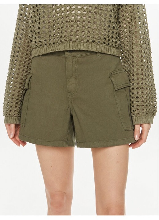 Női nadrág, Yas, 483869, zöld, pamut