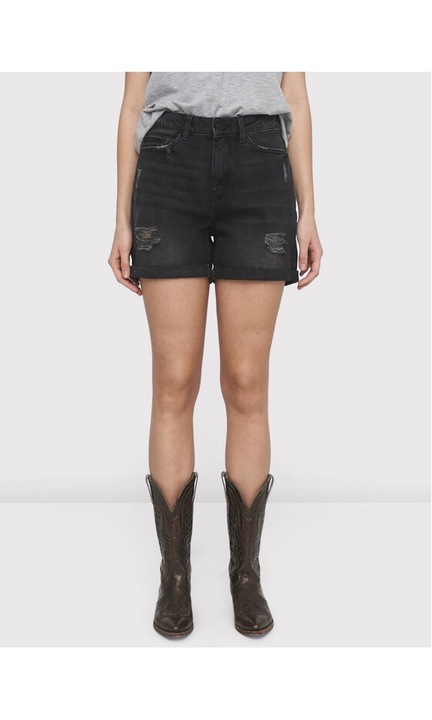 Női nadrágok, Vero Moda, 770674, fekete, pamut, XS INTL