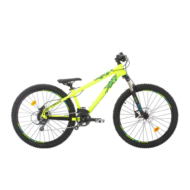 Велосипед BMX SPRINT PRIMUS RACE, 26", Неоново зелен