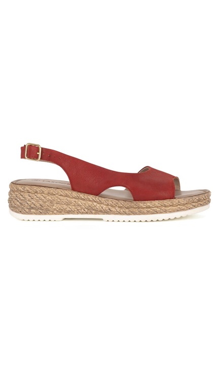 Sandale dama, Lasocki, 590559, Piele naturala, Rosu, Rosu, 38