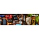 Husa pentru cutite, Carhartt, Muela, Piele, Neagru, 130x60 mm